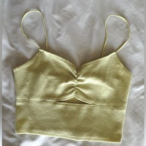 Fitted crop top